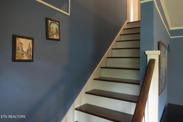 view of stairs