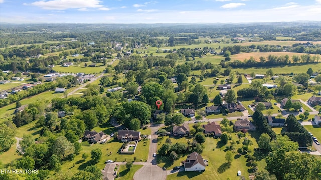 birds eye view of property featuring a residential view