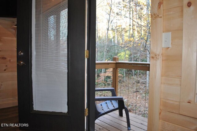 750 Caney Creek Rd, Cosby, TN 37722 - view of doorway to outside