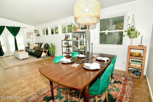 1340 Sumac Dr, Knoxville, TN 37919 - dining room featuring vaulted ceiling