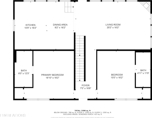 3238 Smoky Ridge Way, Sevierville, TN 37862 - floor plan
