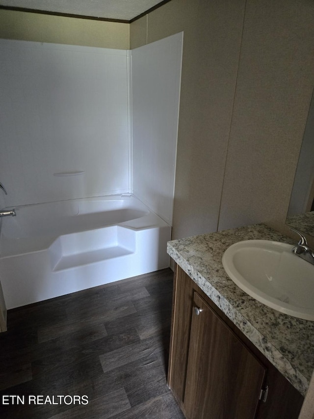 431 Mccroskey St, Englewood, TN 37329 - bathroom featuring vanity and wood finished floors