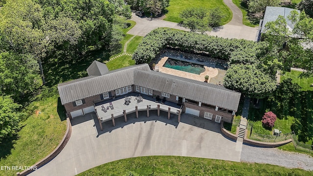 bird's eye view