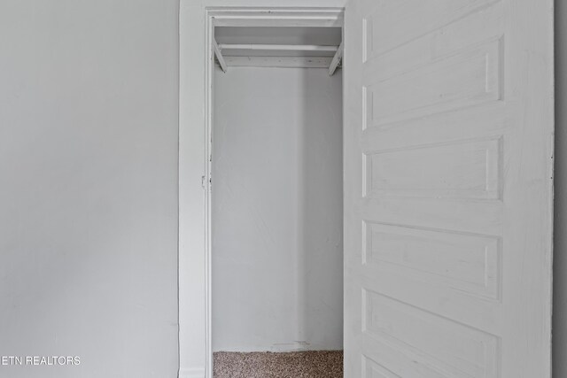 view of closet