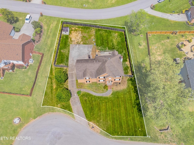 drone / aerial view