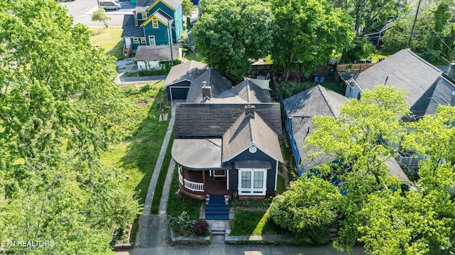 aerial view
