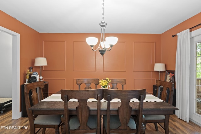 705 Kimbee Rd, Knoxville, TN 37923 - dining room with wood finished floors