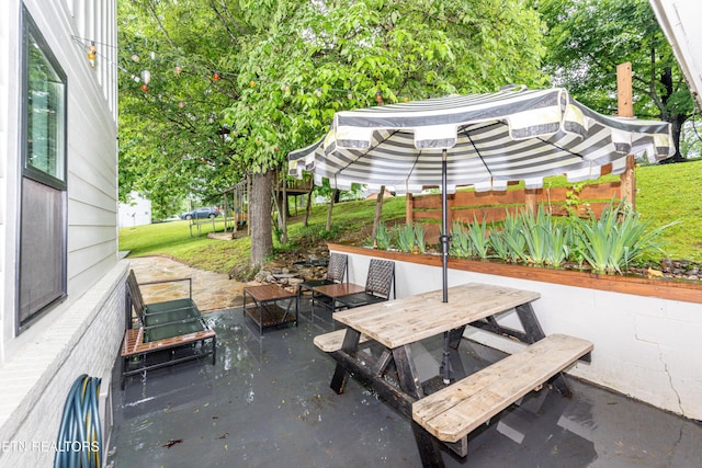 view of patio / terrace