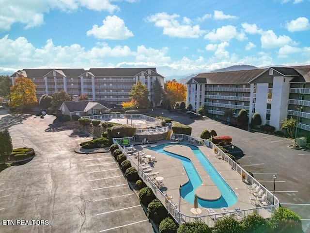view of pool