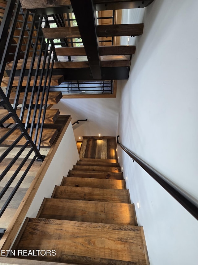 view of staircase