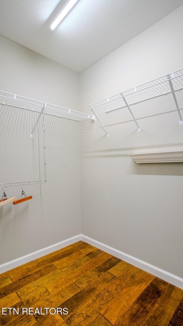 645 Bryce View Ln, Sevierville, TN 37876 - walk in closet with wood finished floors