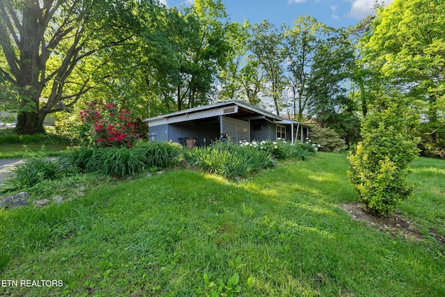 view of yard