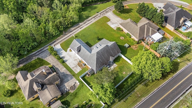 drone / aerial view