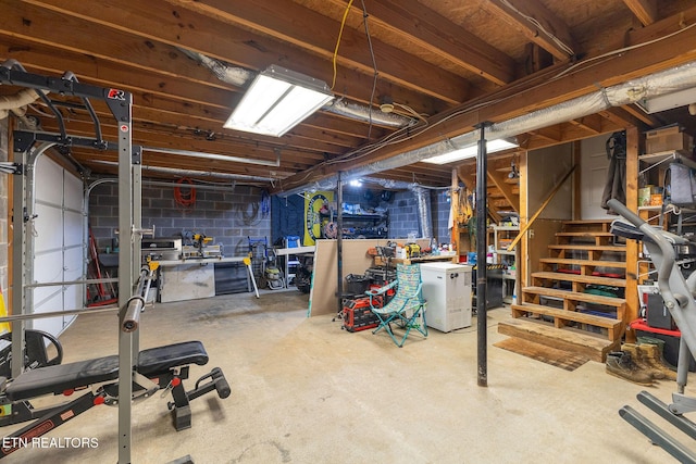 352 St Edward Dr, Dandridge, TN 37725 - below grade area featuring stairway