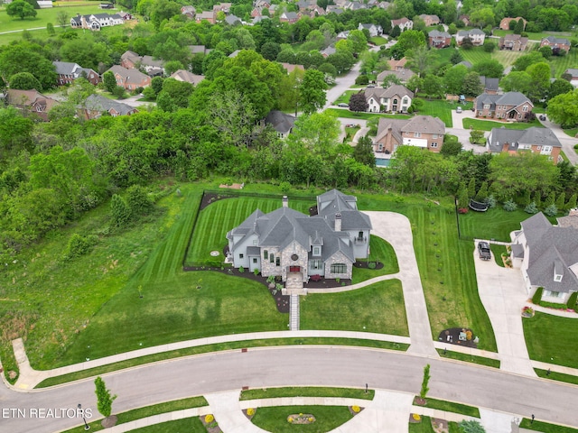 367 Barnsley Rd, Farragut, TN 37934 - drone / aerial view featuring a residential view