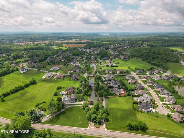 367 Barnsley Rd, Farragut, TN 37934 - drone / aerial view featuring a residential view