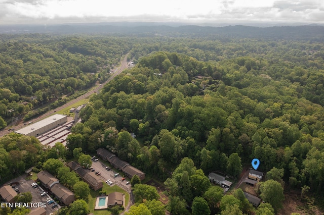 218 Jerry Ln, Knoxville, TN 37920 - bird's eye view of a forest