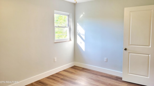 1805 Ferd Hickey Rd, Knoxville, TN 37909 - spare room with baseboards and light wood-style floors