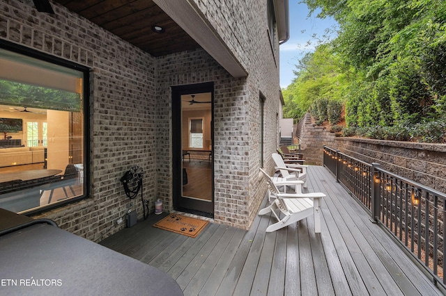 8947 Linksvue Dr, Knoxville, TN 37922 - view of deck