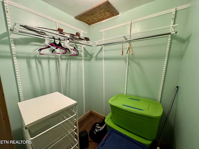 555 County Road 484, Englewood, TN 37329 - walk in closet with wood finished floors