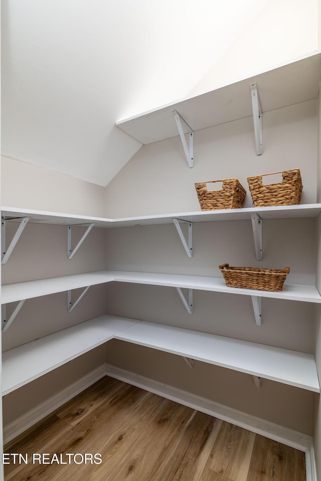 view of pantry