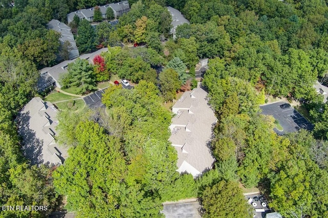 67 Eagle Ct, Crossville, TN 38558 - bird's eye view featuring a wooded view