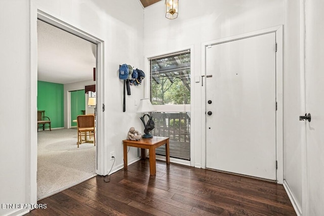 67 Eagle Ct, Crossville, TN 38558 - foyer featuring dark wood-style flooring and baseboards