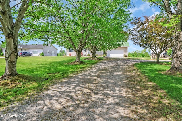 1228 Allardt Hwy, Jamestown, TN 38556 - view of front of house featuring driveway and a front yard