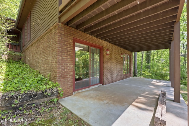 view of patio