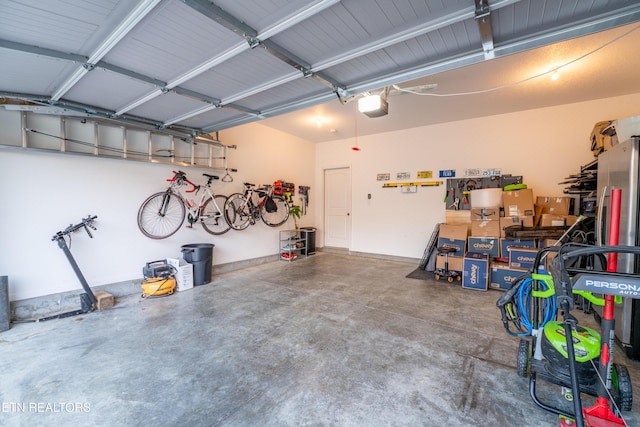 7849 Beeler Farms Ln, Knoxville, TN 37918 - garage featuring a garage door opener
