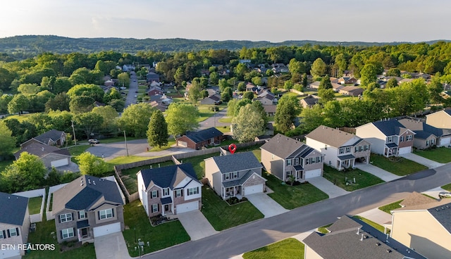 7849 Beeler Farms Ln, Knoxville, TN 37918 - aerial view featuring a residential view