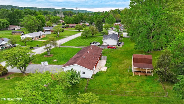 drone / aerial view