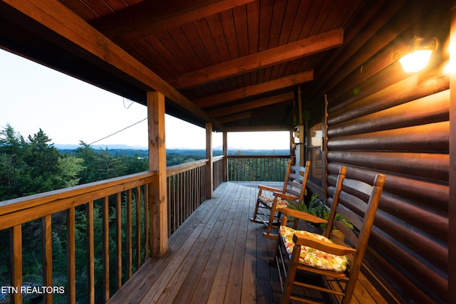 936 Buck Way, Sevierville, TN 37876 - view of wooden terrace