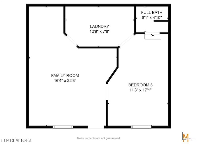 3009 Winding Way, Cosby, TN 37722 - view of floor plan / room layout