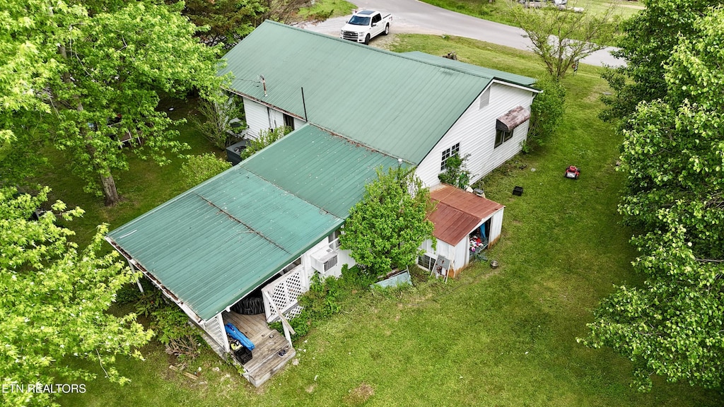 129 George Howard Rd, Sunbright, TN 37872 - bird's eye view