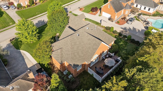 1614 Pinnacle Point Dr, Alcoa, TN 37701 - bird's eye view with a residential view