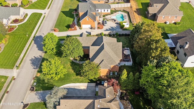 1614 Pinnacle Point Dr, Alcoa, TN 37701 - birds eye view of property featuring a residential view
