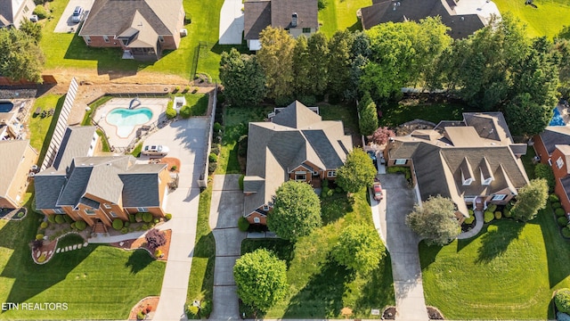 1614 Pinnacle Point Dr, Alcoa, TN 37701 - bird's eye view with a residential view