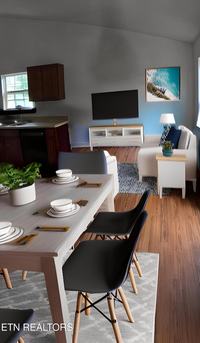 2094 NW Cecil Johnson Rd, Knoxville, TN 37921 - dining space featuring light wood-style flooring