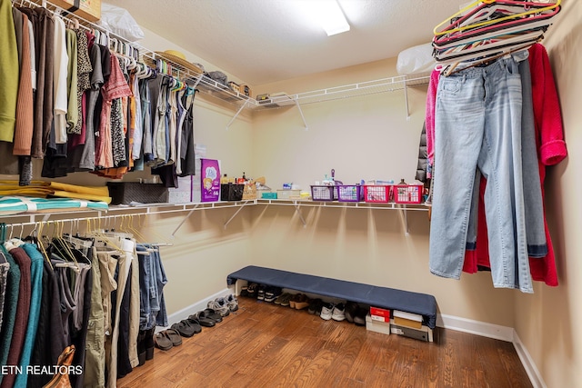 1827 Autumn Bluff Rd, Knoxville, TN 37932 - walk in closet with wood finished floors