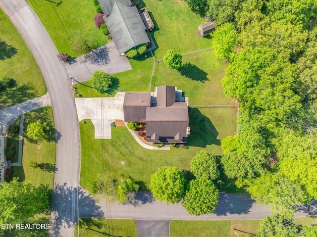 drone / aerial view