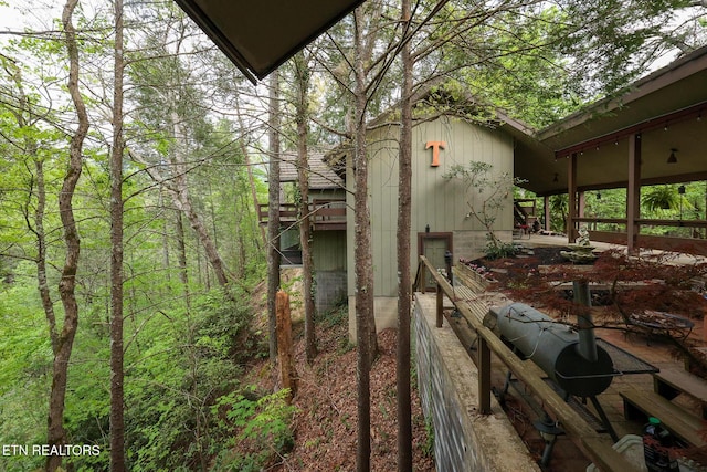 view of side of home