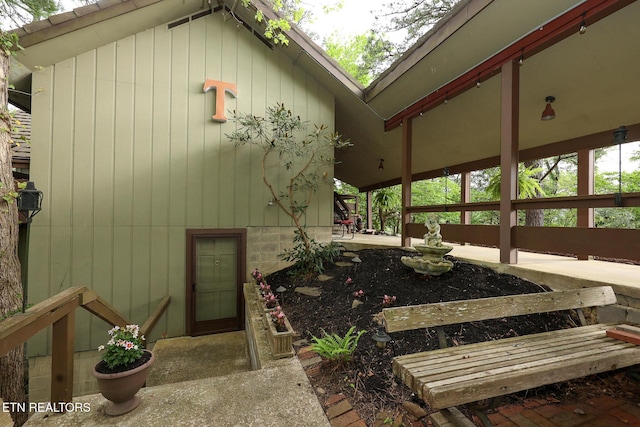 exterior space featuring a patio area