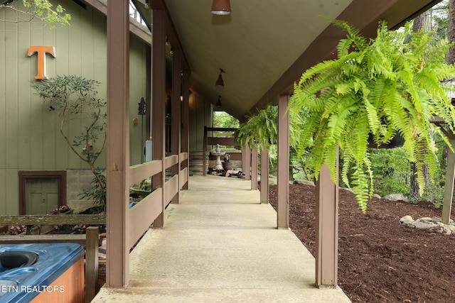 view of patio