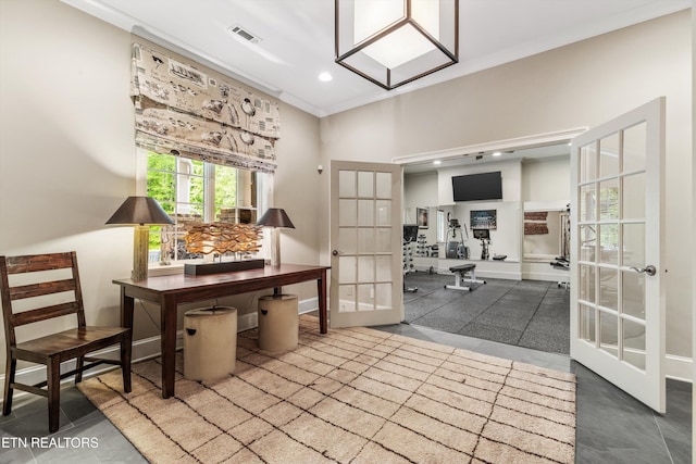 5315 Bent River Blvd, Knoxville, TN 37919 - office space with french doors and recessed lighting