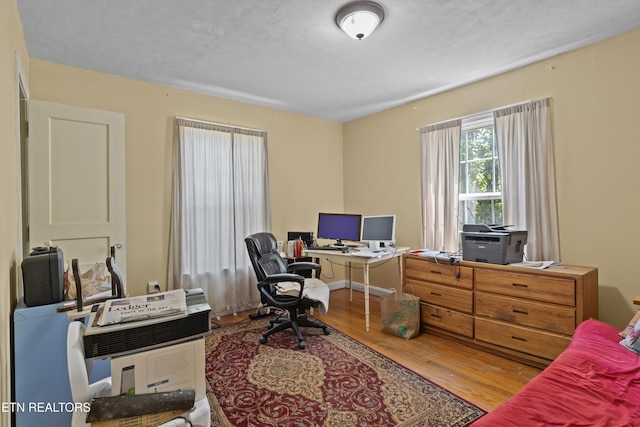 702 Meadowview Dr, Harriman, TN 37748 - home office featuring wood finished floors
