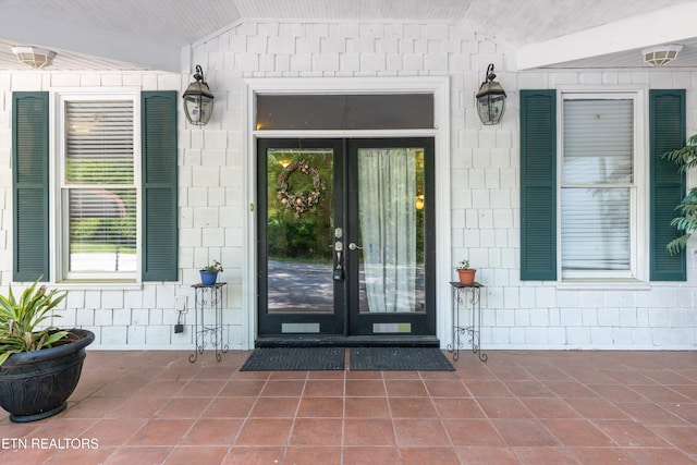 702 Meadowview Dr, Harriman, TN 37748 - entrance to property with french doors