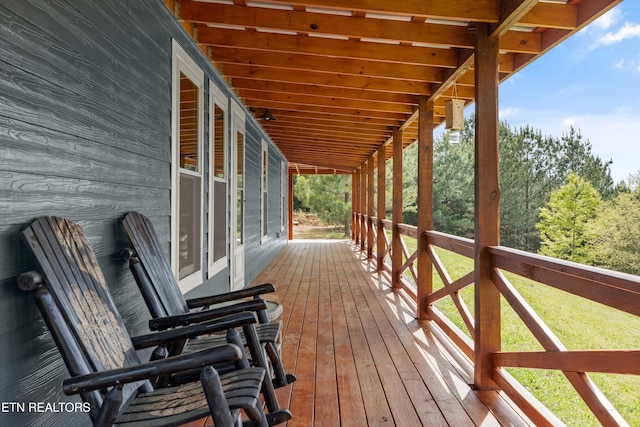 487 Fish Hatchery Rd, Sweetwater, TN 37874 - view of deck
