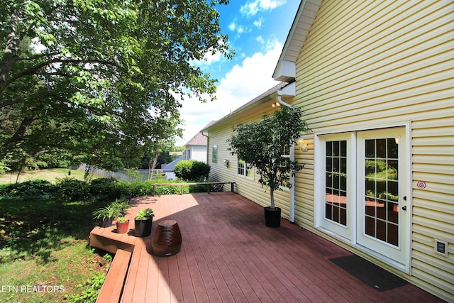 13177 Clear Ridge Rd, Knoxville, TN 37922 - view of deck
