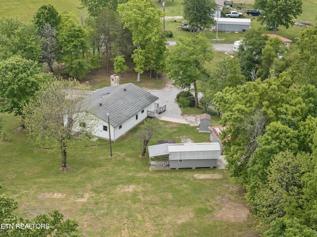 drone / aerial view